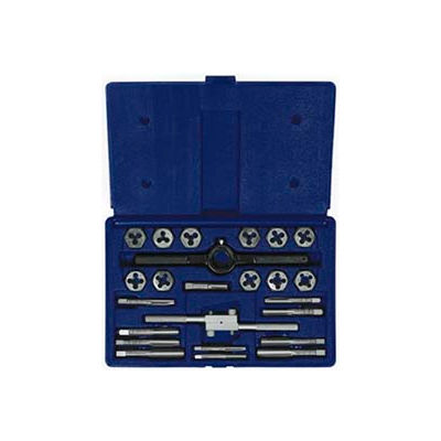 24 Pc. Fractional Tap & Hex Die Set