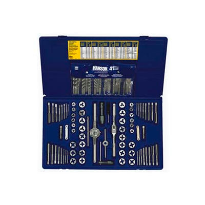 117 Pc Machine Screw Fractional Metric Tap Hex Die Set With Drill Bit Set B Globalindustrial Com 117 Pc Machine Screw Fractional Metric Tap Hex Die Set With Drill Bit Set B Globalindustrial Com