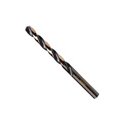 Black & Gold Hss Straight Shank Jobber Length Drill Bit-5/64" - Pkg Qty 12