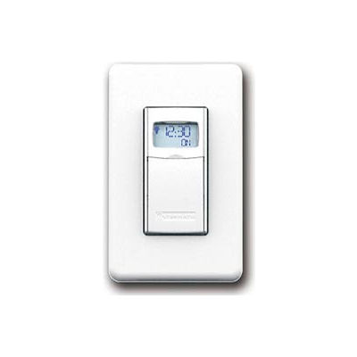 Intermatic EI400WC Digital Auto-Off Timer 20 Amp 12-277VAC, 12-28VDC, White