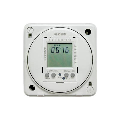 Intermatic FM1D20E-24 Electronic 24-Hour/7-Day Timer Module, Flush Mount, 15A, 24V, 50/60Hz