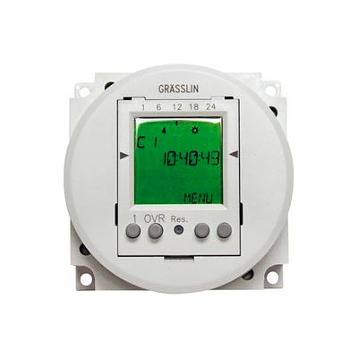 Intermatic FM1D50A-120 Electronic 24-Hour/7-Day Timer Module, Surface/DIN Rail Mount, 120V, 50/60Hz