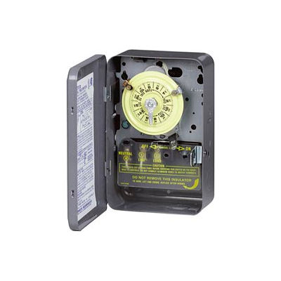 Intermatic GM40AV 24-Hour Electromechanical Timer - 40A, 120-277V, 3R Rated For Outdoor/Indoor Use