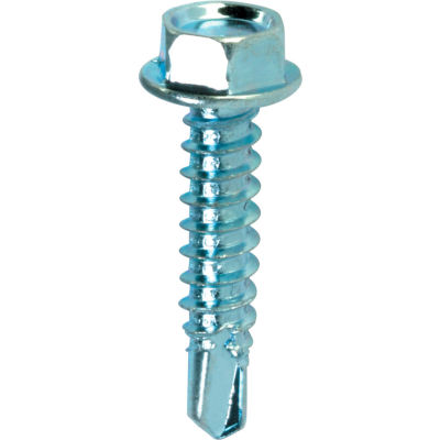 Self-Tapping Screw - #10 x 3/4" - Hex Washer Head - Pkg of 150 - ITW Teks® 21320