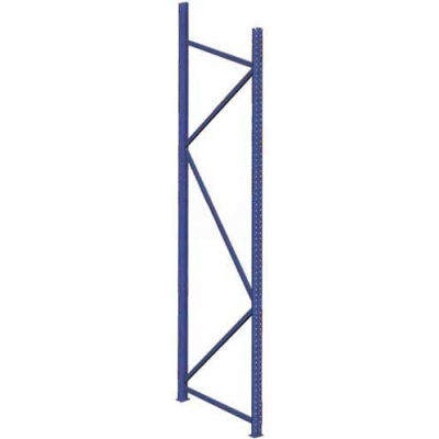 Interlake Mecalux Bulk Storage Rack Upright 96"H x 36"D, 8,489 Lbs. Cap.