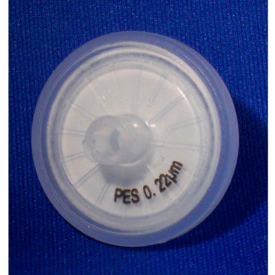 LabExact PES Syringe Filters, Non-Sterile, 0.22um 25mm, 100/PK