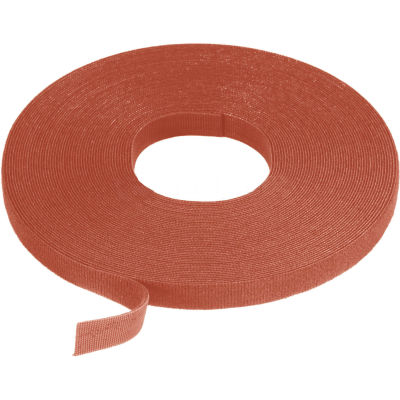 VELCRO® Brand One-Wrap® Hook & Loop Tape Fasteners Brown 5/8" x 75'