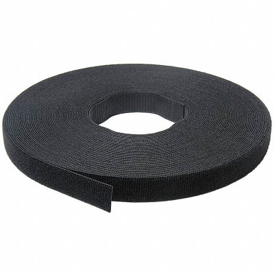 VELCRO® Brand One-Wrap® Hook & Loop Tape Fasteners Black 1" x 75'