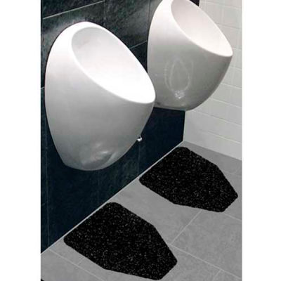 Wizkid Antimicrobial Original Urinal Mats, Black 12/Pack - OR-10001-BL Box