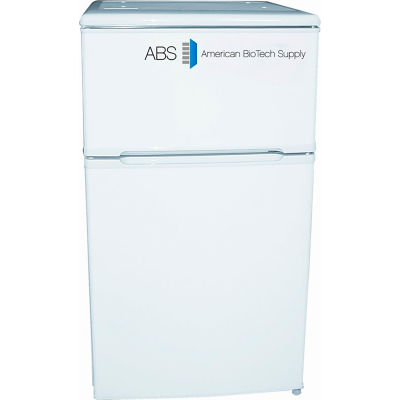 American Biotech Supply Standard Dual Temp Refrigerator/Freezer ABT-RFC-3M, 3.0 Cu. Ft.