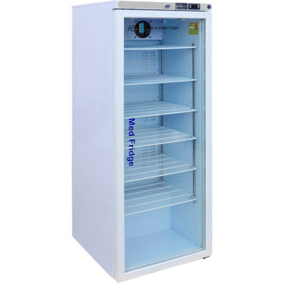 ABS Premier Pharmacy/Vaccine Compact Refrigerator, Glass Door, 10.5 Cu.Ft.