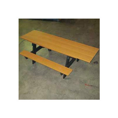 Frog Furnishings Recycled Plastic 6 ft. A-Frame Table, ADA, Cedar