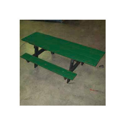 Frog Furnishings Recycled Plastic 6 ft. A-Frame Table, ADA, Green
