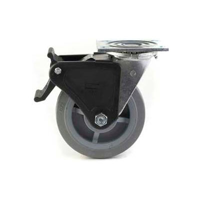 caster globalindustrial delrin tpr casters