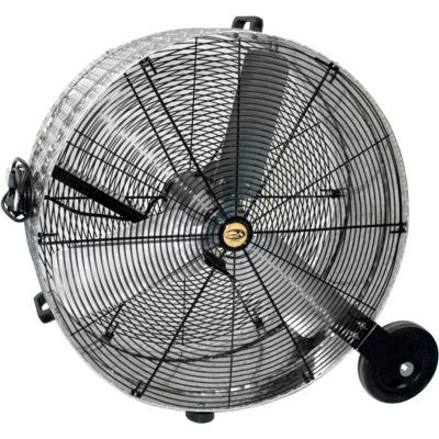 J&D 36" Diamond Brite Drum Fan - Direct Drive - 115V - 1/2HP - 1PH