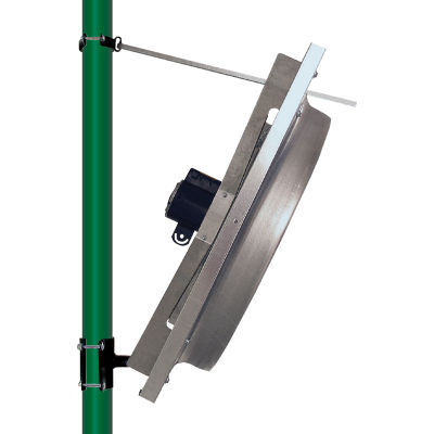 J&D Bracket 4 to 4-1/2" Column Mount for Panel Fan with Hardware