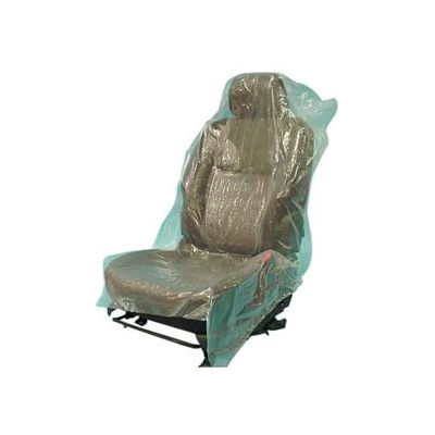 JohnDow Mechanics Plastic Seat Covers Roll, Green - 500 Covers/Roll - SC-5H