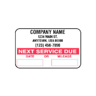 John Dow Adhesive Labels - 1000 Labels/Roll - SC-1000