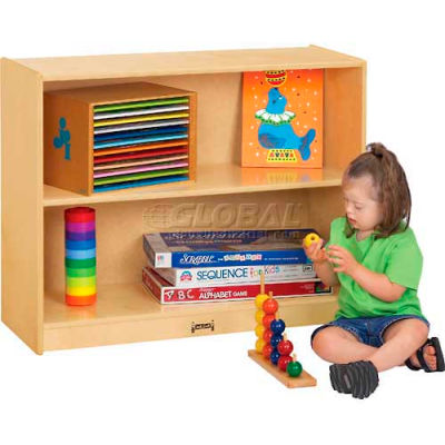 Jonti-Craft® Rectangular Shelved Module, 36"W x 15"D x 29"H, Birch Plywood