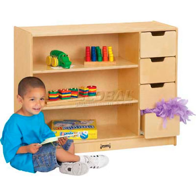 Jonti-Craft® Storage Module, 36"W x 15"D x 29"H, Birch Plywood