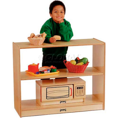 Jonti-Craft® Open Shelf Unit, 36"W x 15"D x 29"H, Birch Plywood
