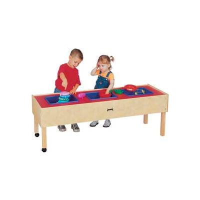 Jonti-Craft® 3 Tub Sensory Table - Toddler Height