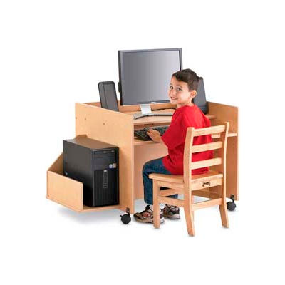 Jonti-Craft® MapleWave™ KYDZ CPU Booth