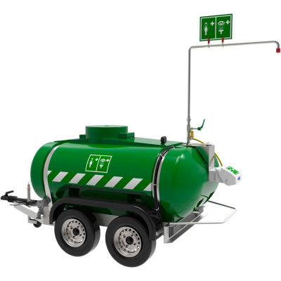 portable emergency shower and eyewash station