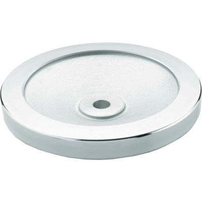 JW Winco - 12MF08/A - Aluminum Solid Disk Handwheel w/o Handle - 6.30" Dia x 12mm Bore