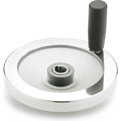 JW Winco - 14KE60/DZI - Safety Clutch Handwheel w/Needle Bearing w/ Handle 6.30" D-14mm Bore-Keyway