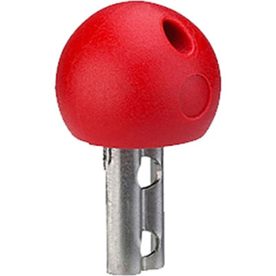 14mm Ball Security Key - Red - J.W. Winco EN5337.8-CSF