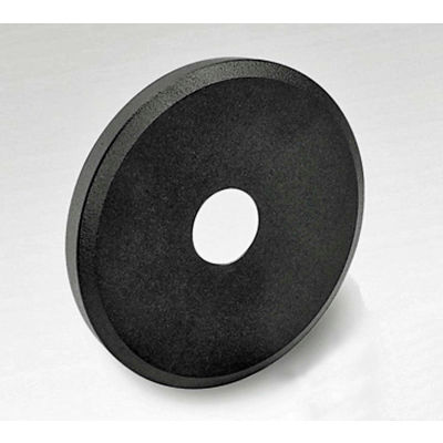 JW Winco - 20MRW5K/A - Aluminum Flat-Faced Handwheel w/o Handle - 7.87" Dia x 20mm Bore - Black