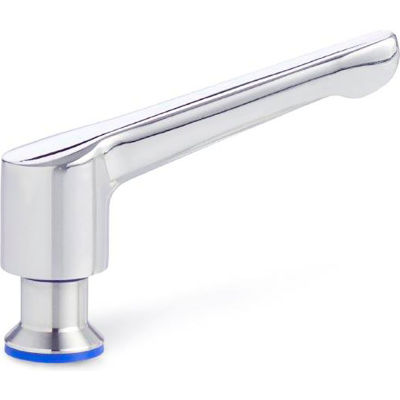 Hygenic Design Adjustable Lever - M6 - Tapped - Stainless - J.W. Winco 305-63-M6-PL