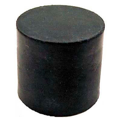 Vibration/Shock Absorption Mount, Tapped Hole, .98" Dia, 15mm H, M6 x 1.0 Thread