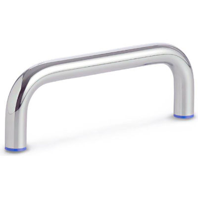 Hygenic Design U Handle - M6 x 160mm L - Tapped - Stainless - Polished - J.W. Winco 429-A4-16-160-PL