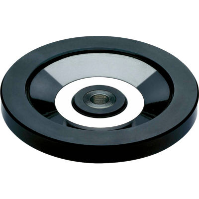 JW Winco - 520.6-100-B10-A - Solid Disk Handwheel w/o Handle - Stainless Hub - 3.94" D x 10mm Bore