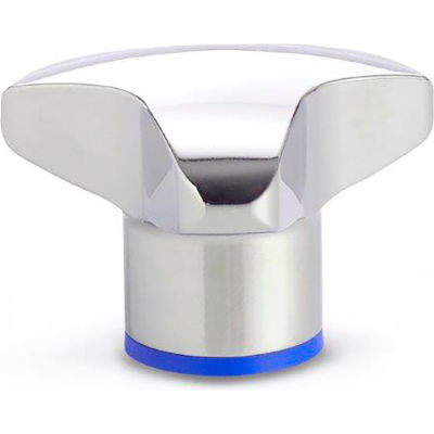Hygenic Design Three Lobe Knob - Tapped - M8 - Matte - J.W. Winco 5445-40-M8-MT