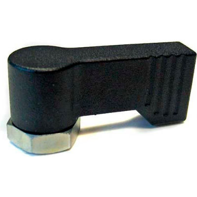 J.W. Winco Zinc Die-Cast Stop Lock w/ Tap - Black