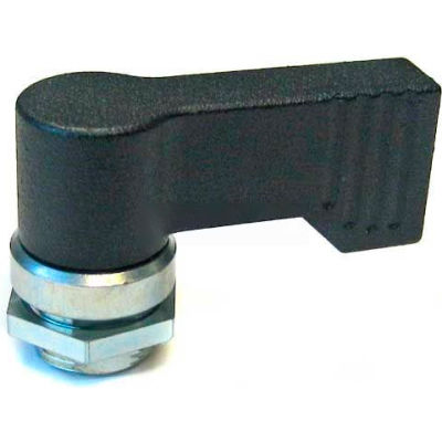 J.W. Winco Zinc Die-Cast Stop Lock w/ Stud - Black