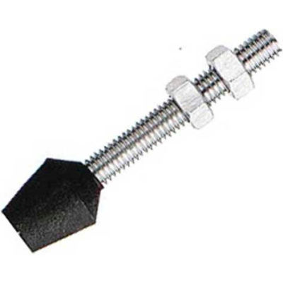 J.W. Winco, GN708.1 Clamping Toggle Screw Assembly, 708.1-M6-55-B-ST, Round Tip, Steel