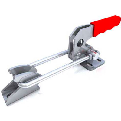 J.W. Winco, GN851.1 Vertical Hook-Type Toggle Clamp, 851.1-160-T3, W/ Pull Latch, Sheet Metal