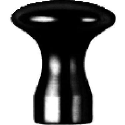 J.W. Winco GN75 Steel Waist Knob Tapped 32mm Diameter 37mm Length M8x1.25