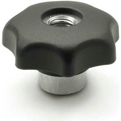 J.W. Winco GN6336.3 Hand Knob, 26"(1.02), 8.4"(.33), M8 x 1.25