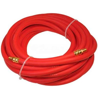 K-Tool International KTI-72050 3/8"x50' 300 PSI 1/4" NPT Rubber Air Hose