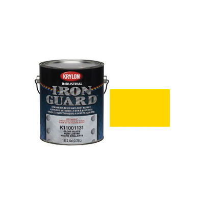 Krylon Industrial Iron Guard Acrylic Enamel Safety Yellow (Osha) - K11029101 - Pkg Qty 4