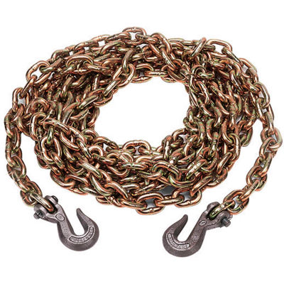 Kinedyne Grade 70 Chain with Hooks in a Box - 20' x 5/16" - 10034-20BX