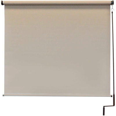 Keystone Fabrics Regal Cordless Outdoor Sun Shade - 4' W x 8' L - Maple