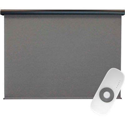 Keystone Fabrics Regal Rechargeable Motorized Outdoor Sun Shade W/Protective Valance - 8 X 8 - Elder