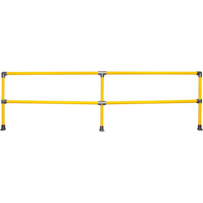 Kee Safety KWIK SS Galvanized Steel Kwik Kit Railing System, 12' Straight Kit