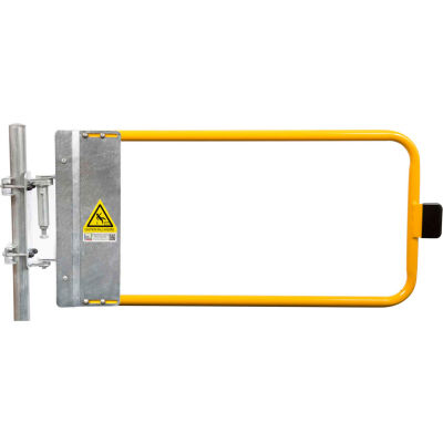 Kee Safety SGNA048PC Self-Closing Safety Gate, 46.5" - 50" Length, Safety Yellow